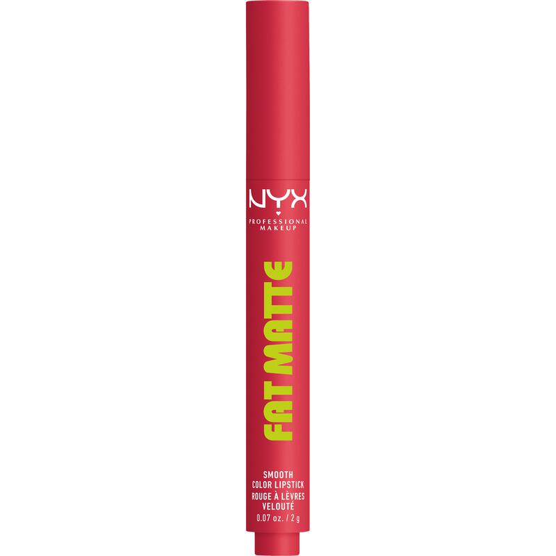 NYX Professional Make Up Fat Matte Lipstick 10 Flamingo Feather Roze