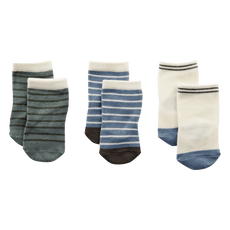 Etos 3 Pack Baby Socks Stripe Maat 12-18