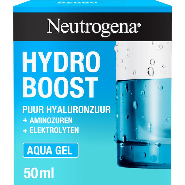 Neutrogena® Hydro Boost Aqua Gel, vochtinbrengende gel, vochtinbrengende crème, normale en gemengde huid, olievrij, 50 ml