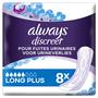 Always Discreet Plus Long Plus Verband Voor Urineverlies 8 stuks