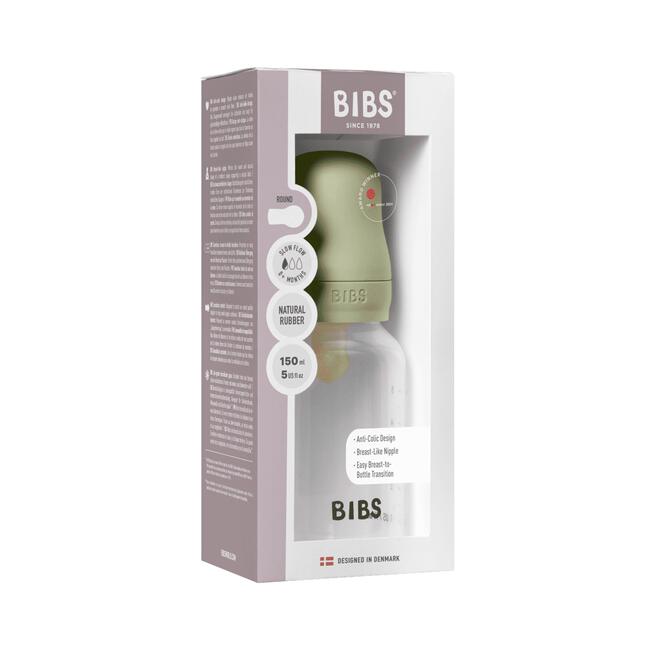 Bibs Plastic Babyfles Sage 150 ML