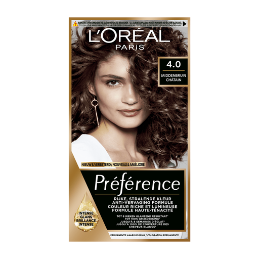 L'Oréal Paris Préférence Permanente Haarverf 4 Tahiti