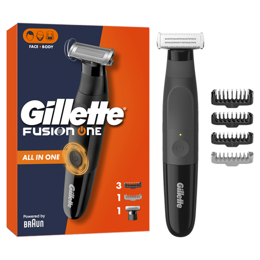 Gillette Fusion One Hybrid Trimmer & Scheerapparaat