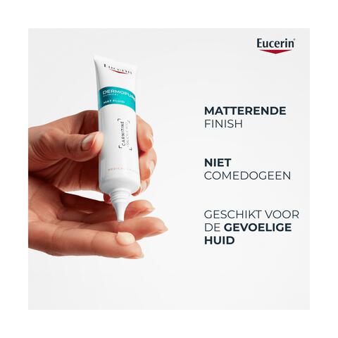 Eucerin DERMOPURE CLINICAL Mat Fluid Gevoelige Huid 40 ML