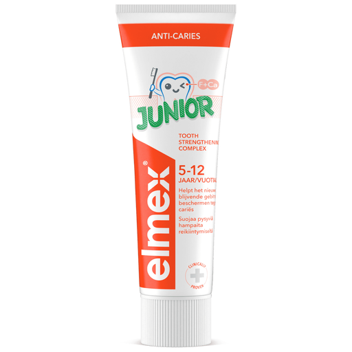 Elmex® Anti-Cariës Junior 5-12 Jaar Tandpasta 75 ML