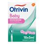 Otrivin Baby Zoutoplossing Monodose bij een Verstopte Neus 18 x 5 ML