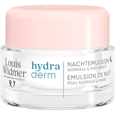 Louis Widmer Hydraderm Nachtemulsie Zonder Parfum 50 ML