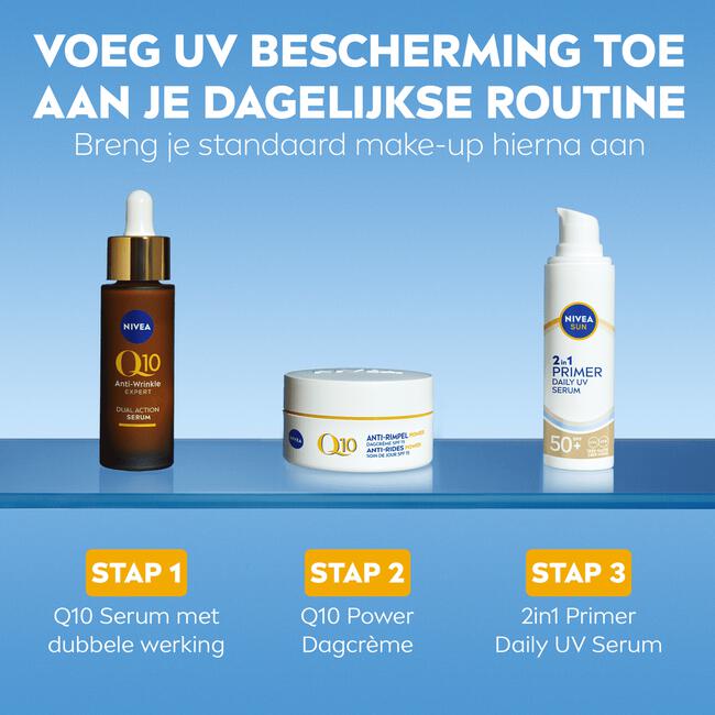 NIVEA SUN UV Face 2in1 Primer Serum SPF 50+ 30 ML