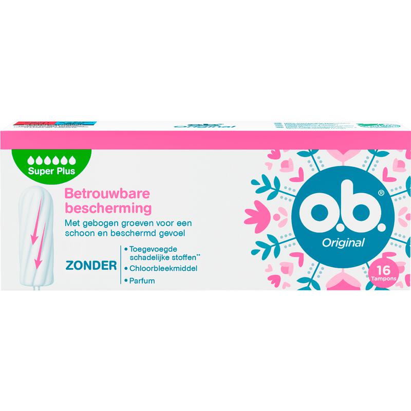 o.b.® Original Tampons Super Plus 16 stuks