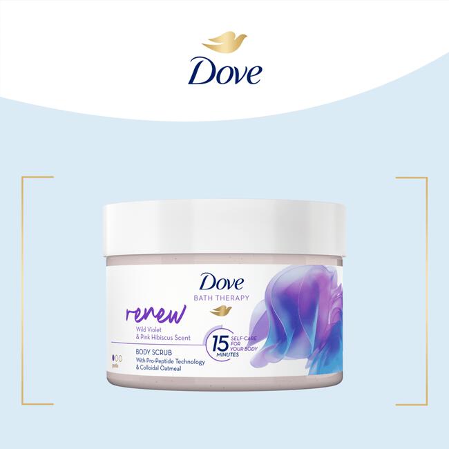 Dove Bath Therapy Renew Bodyscrub 295 ml