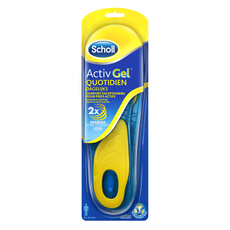 Scholl Inlegzolen Gel Activ Everyday Man 1 paar