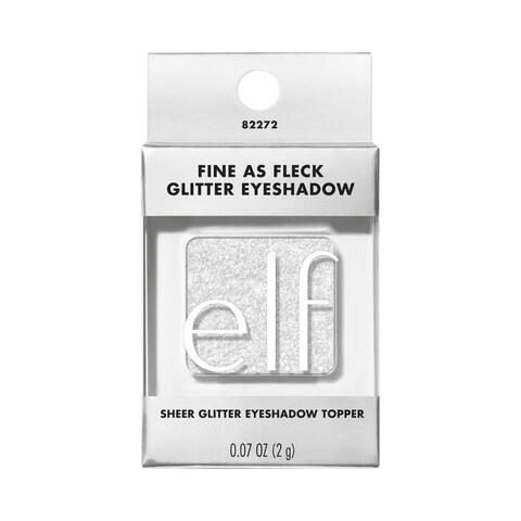 e.l.f. Fine as Fleck Glitter Eyeshadow Certified Platinum