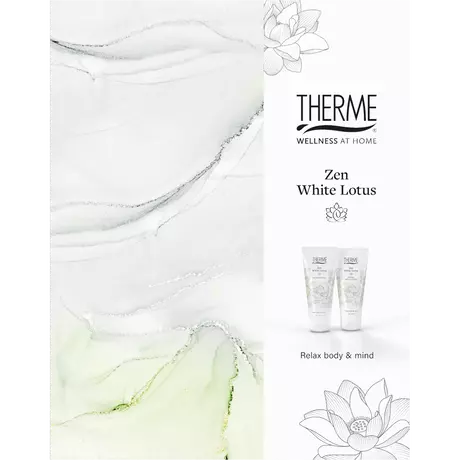 Therme Giftset Zen White Lotus Halve Harmonica Body Lotion /Shower Satin