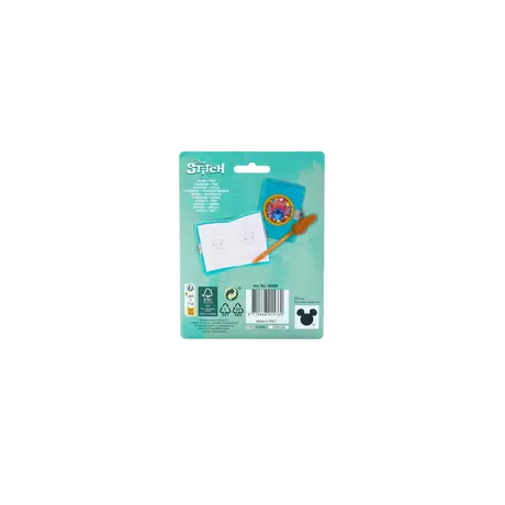 Stitch Pluche Dagboekje Met Slot Fluffy Pen