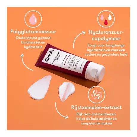 Q+A Hyaluronic Acid Daily Moisturiser 75 ML