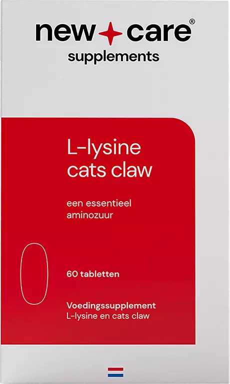 New Care L-Lysine Cats Claw Tabletten 60 stuks