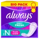Always Inlegkruisjes Daily Fresh Scent Normal Big Pack 58 stuks