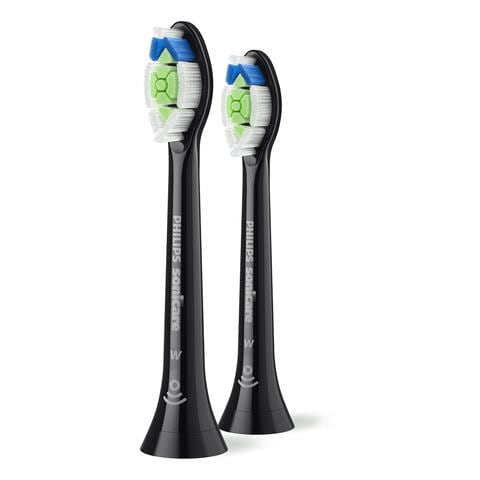 Philips Sonicare Optimal White Opzetborstel Zwart 2 pack - HX6062/88
