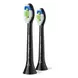 Philips Sonicare Optimal White Opzetborstels Zwart HX6062/88 2 stuks