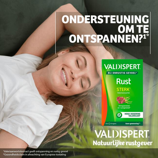Valdispert Rust Sterk 50 tabletten