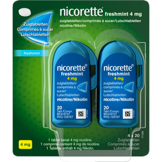 Nicorette Nicotine Freshmint 4 MG 20 stuks
