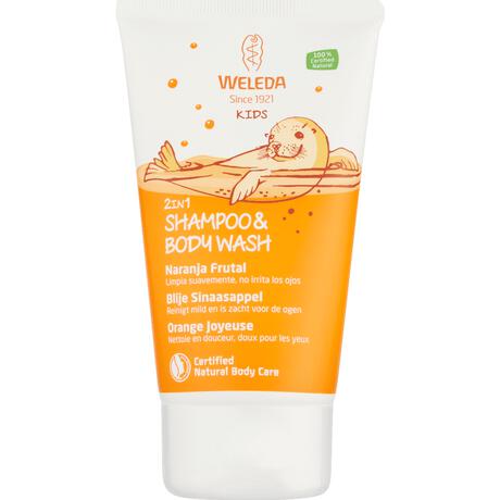 Weleda Kids Blije Sinaasappel Shampoo & Body Wash