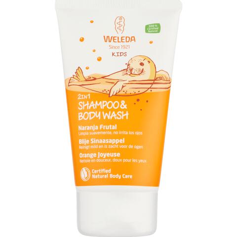 Weleda Kids Blije Sinaasappel Shampoo & Body Wash