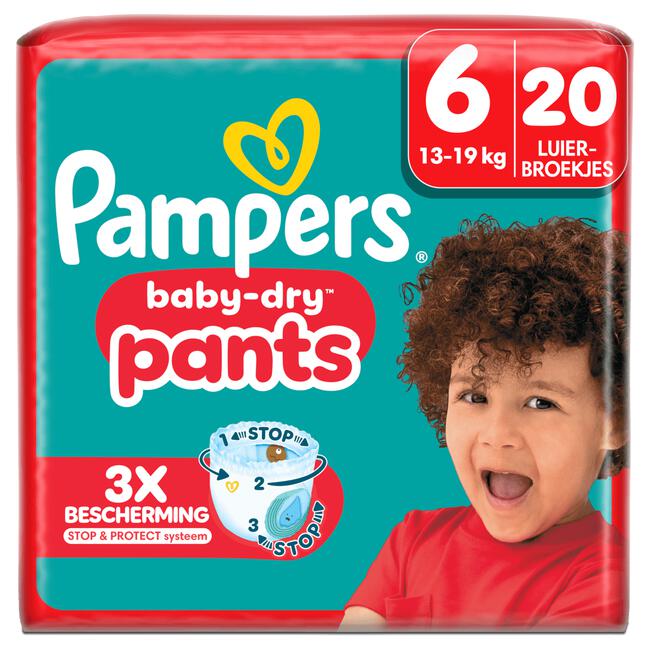 Pampers Baby Dry Pants Luierbroekjes Maat 6 14-19 KG 20 stuks