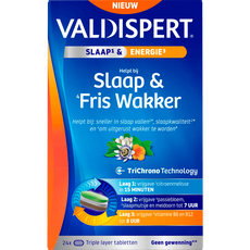 Valdispert Slaap & Fris Wakker Tabletten 24 stuks