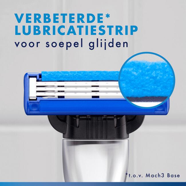 Gillette Mach3 Turbo Navulmesjes 12 Stuks