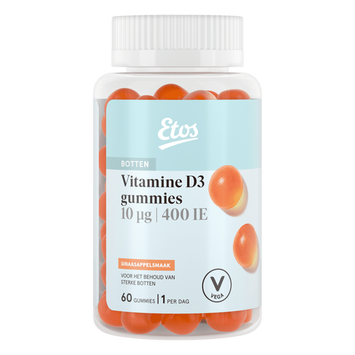 Etos Vitamine D Gummies 60 stuks