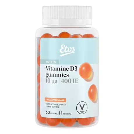 Etos Vitamine D Gummies 60 stuks