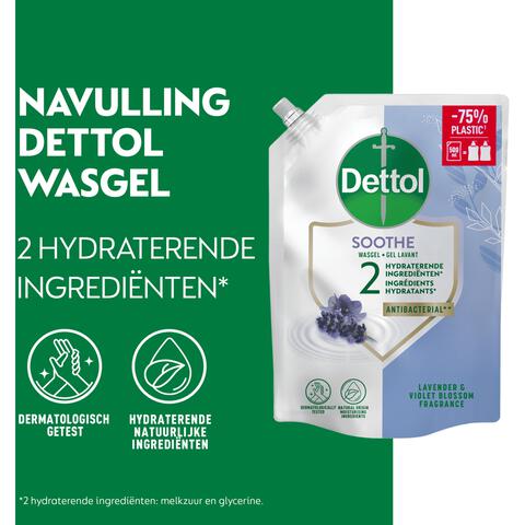 Dettol Pouch Lavander Navulverpakking - 500 ML