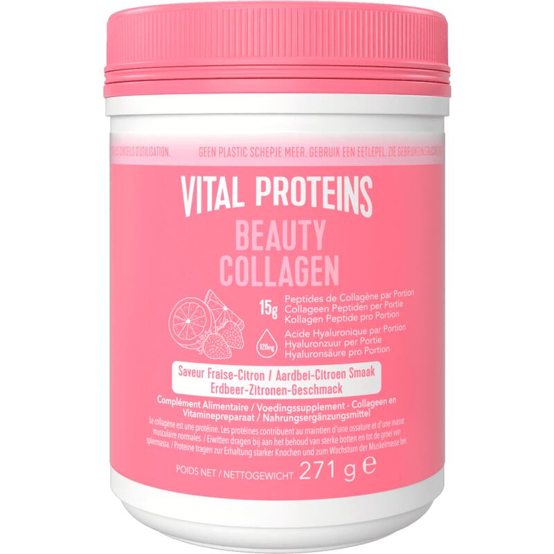 Vital Proteins Beauty Collageen Pot Strawberry Lemon 271 gram