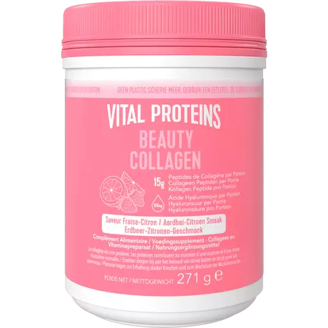 Vital Proteins Beauty Collageen Pot Strawberry Lemon 271 gram