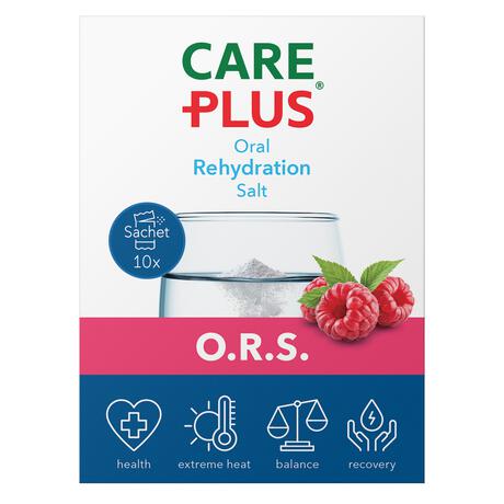 Care Plus O.R.S Sachets Framboos 10 stuks