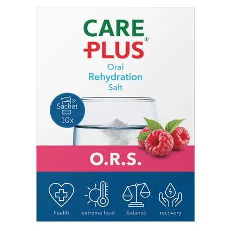 Care Plus O.R.S Sachets Framboos 10 stuks