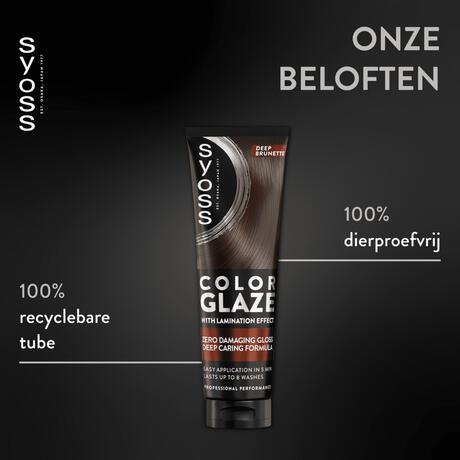 Syoss Color Glaze Deep Brunette 130Ml