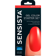 Sensista Gel Color Starter Set Red Hot Chillies Rood