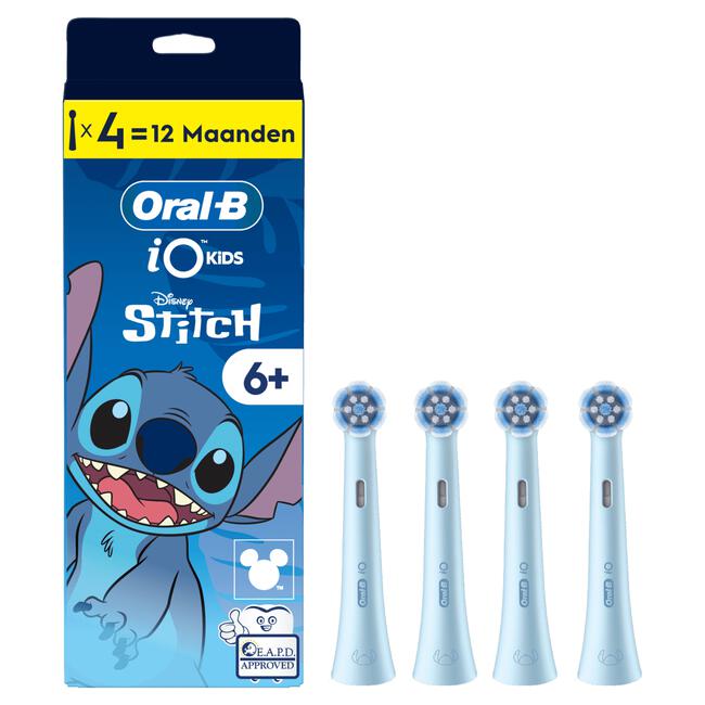 Oral-B iO Kids Stitch Opzetborstels 4 stuks
