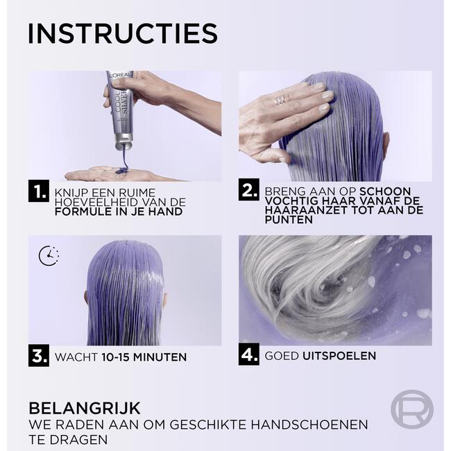 L'Oréal Paris Cool Silver Revitaliserende Zilververzorging Puur Wit