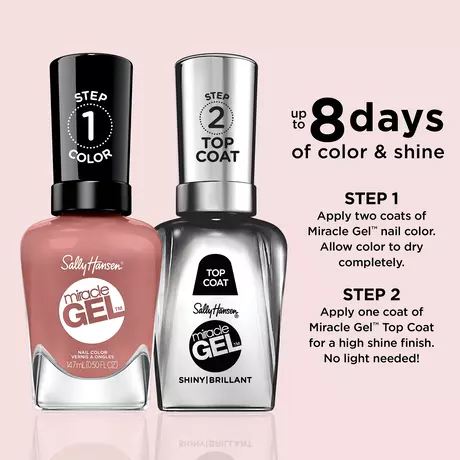 Sally Hansen Miracle Gel Nagellak Wild & Free 240 Paars 14,7 ML