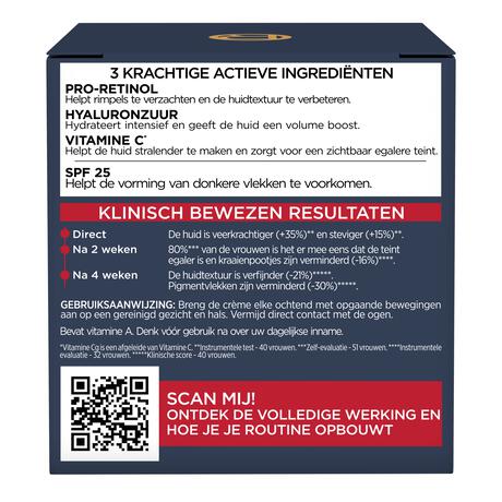 L'Oréal Paris Revitalift Laser X3 Anti-Rimpel Dagcrème SPF25 50 ML