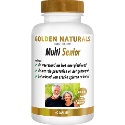 Golden Naturals Multi Senior Capsules 60 stuks