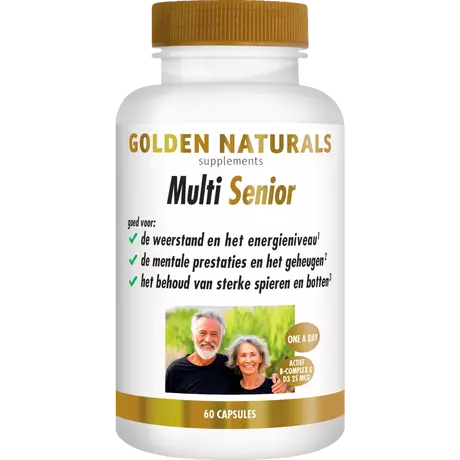 Golden Naturals Multi Senior Capsules 60 stuks