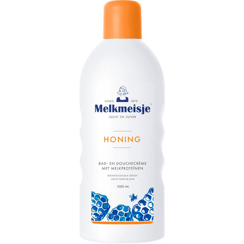 Melkmeisje Honing Bad & Douchecrème 1000 ML