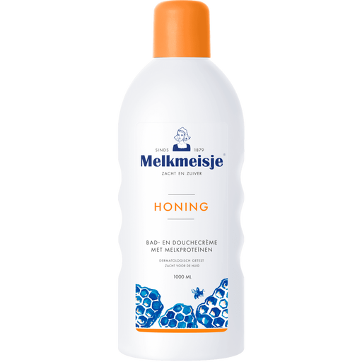 Melkmeisje Honing Bad & Douchecrème 1000 ML