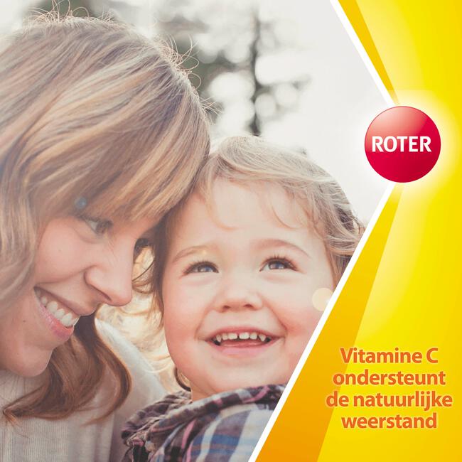 Roter Vitamine C Forte Weerstand Framboos 75 tabletten