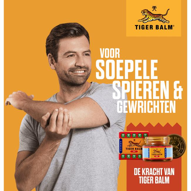 Tiger Balm Rood 19 gram