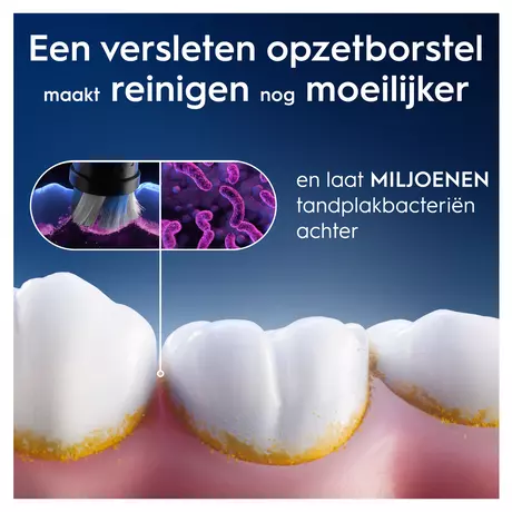 Oral-B iO Gentle Care Opzetborstels Zwart 6 Stuks